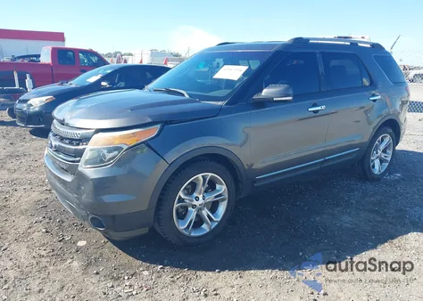 2015 Ford Explorer Limited from USA, damaged, VIN 1FM5K7F87FGA89681